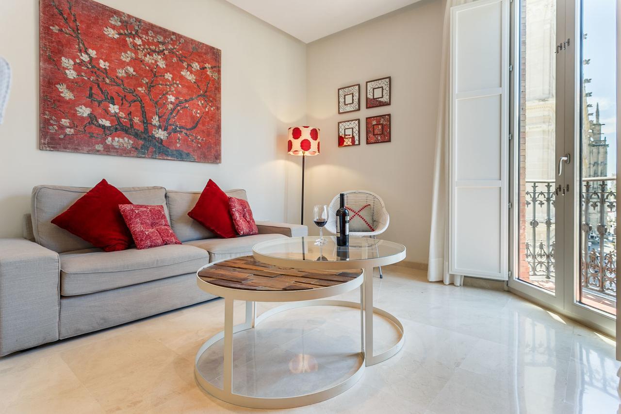 Apartamento Living By Cathedral Sevilla Kültér fotó